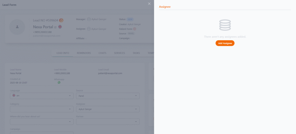 Additional Assignee